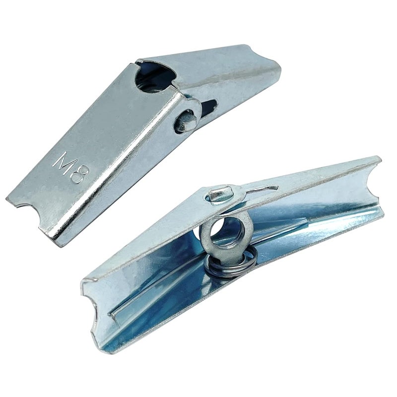 DGZ 10pcs Toggle Anchors Wing Nut Kit for Hanging Heavy Items on Drywall(M8) - Image 1